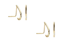 Laden Sie das Bild in den Galerie-Viewer, 18 Karat /14Karat Gold Nasenstecker Rund piercinginspiration®