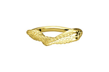 Laden Sie das Bild in den Galerie-Viewer, 18 Karat Gold Clicker Ring Schlange