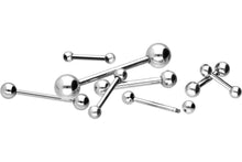 Laden Sie das Bild in den Galerie-Viewer, Basic Barbell Chirurgenstahl 16/1,6mm piercinginspiration®