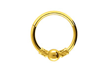 Laden Sie das Bild in den Galerie-Viewer, Clicker Ring Kugel Struktur piercinginspiration®