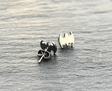 Laden Sie das Bild in den Galerie-Viewer, Fledermaus Ohrstecker Paar piercinginspiration®