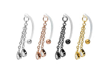 Laden Sie das Bild in den Galerie-Viewer, Kristallkette Intim Piercing piercinginspiration®