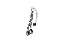 Laden Sie das Bild in den Galerie-Viewer, Kristallkette Intim Piercing piercinginspiration®