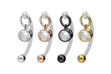 Laden Sie das Bild in den Galerie-Viewer, Kristall Rund Intim Piercing piercinginspiration®
