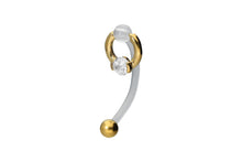 Laden Sie das Bild in den Galerie-Viewer, Kristallring Intim Piercing piercinginspiration®
