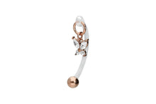 Laden Sie das Bild in den Galerie-Viewer, Intim Piercing Schmetterling Kristall piercinginspiration®