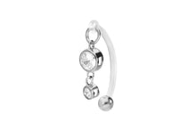 Laden Sie das Bild in den Galerie-Viewer, Doppel Kristall Intim Piercing piercinginspiration®