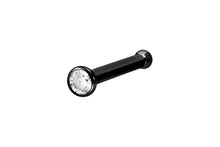 Laden Sie das Bild in den Galerie-Viewer, Titan Basic Kristall Nasenstecker Pin piercinginspiration®