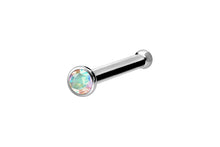 Laden Sie das Bild in den Galerie-Viewer, Titan Basic Kristall Nasenstecker Pin piercinginspiration®