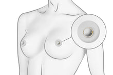 Laden Sie das Bild in den Galerie-Viewer, Titan Nippel Ring Clicker Eingefasste Kristalle piercinginspiration®
