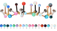 Opal Labret Chirurgenstahl Ohrpiercing piercinginspiration®