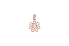 Laden Sie das Bild in den Galerie-Viewer, Kristall Piercing Anhänger Blume piercinginspiration®