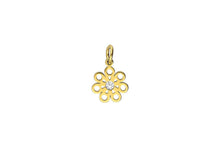 Laden Sie das Bild in den Galerie-Viewer, Kristall Piercing Anhänger Blume piercinginspiration®