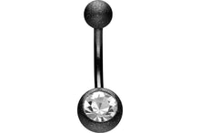Laden Sie das Bild in den Galerie-Viewer, Diamantoptik Kristall Bauchnabelpiercing piercinginspiration®