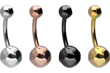 Laden Sie das Bild in den Galerie-Viewer, Polygon Bauchnabelpiercing Gehämmert Barbell piercinginspiration®