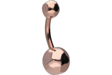 Laden Sie das Bild in den Galerie-Viewer, Polygon Bauchnabelpiercing Gehämmert Barbell piercinginspiration®