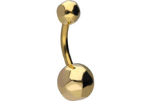 Laden Sie das Bild in den Galerie-Viewer, Polygon Bauchnabelpiercing Gehämmert Barbell piercinginspiration®