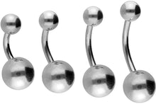 Laden Sie das Bild in den Galerie-Viewer, Basic Bauchnabelpiercing Barbell piercinginspiration®