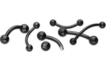 Laden Sie das Bild in den Galerie-Viewer, Basic Rook Banane Chirurgenstahl Barbell piercinginspiration®