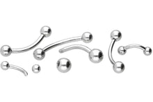 Laden Sie das Bild in den Galerie-Viewer, Titan Basic Rook Banane Barbell piercinginspiration®