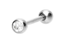 Laden Sie das Bild in den Galerie-Viewer, Kristall Barbell Zungenpiercing piercinginspiration®