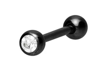 Laden Sie das Bild in den Galerie-Viewer, Kristall Barbell Zungenpiercing piercinginspiration®