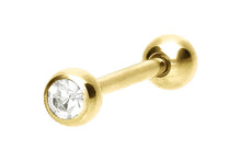 Laden Sie das Bild in den Galerie-Viewer, Kristall Barbell Zungenpiercing piercinginspiration®