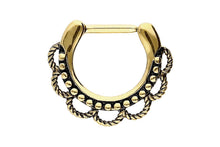 Laden Sie das Bild in den Galerie-Viewer, Septum Daith Clicker Oriental piercinginspiration®