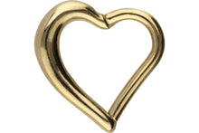 Laden Sie das Bild in den Galerie-Viewer, Herz Clicker Ring piercinginspiration®