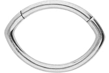 Laden Sie das Bild in den Galerie-Viewer, Septum Daith Clicker Ring Oval piercinginspiration®