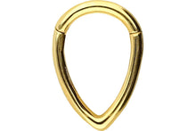 Laden Sie das Bild in den Galerie-Viewer, Septum Daith Clicker Ring Tropfen piercinginspiration®