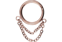 Laden Sie das Bild in den Galerie-Viewer, Clicker Ring 2 Ketten piercinginspiration®