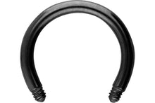 Laden Sie das Bild in den Galerie-Viewer, Hufeisen Ring Barbell ohne Kugeln Chirurgenstahl piercinginspiration®