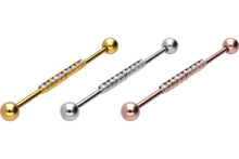 Laden Sie das Bild in den Galerie-Viewer, Kristall Industrial Piercing piercinginspiration®