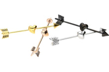 Laden Sie das Bild in den Galerie-Viewer, Herz Pfeil Industrial Piercing piercinginspiration®