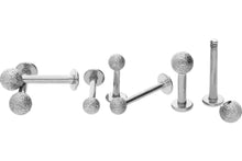 Laden Sie das Bild in den Galerie-Viewer, Basic Labret Diamantoptik Ohrpiercing piercinginspiration®