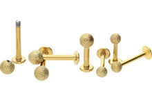 Laden Sie das Bild in den Galerie-Viewer, Basic Labret Diamantoptik Ohrpiercing piercinginspiration®
