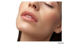 Laden Sie das Bild in den Galerie-Viewer, Kristall Rund Labret Chirurgenstahl piercinginspiration®