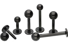 Laden Sie das Bild in den Galerie-Viewer, Titan Basic Labret Ohrpiercing Barbell piercinginspiration®