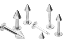 Laden Sie das Bild in den Galerie-Viewer, Spitz Labret Ohrpiercing piercinginspiration®