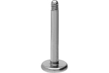 Laden Sie das Bild in den Galerie-Viewer, Titan Basic Labret ohne Kugeln piercinginspiration®