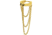 Laden Sie das Bild in den Galerie-Viewer, Clicker Ring 3 Ketten piercinginspiration®