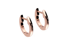Laden Sie das Bild in den Galerie-Viewer, Kreolen Flach Clicker Ring Paar Ohrringe piercinginspiration®