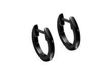 Laden Sie das Bild in den Galerie-Viewer, Kreolen Flach Clicker Ring Paar Ohrringe piercinginspiration®