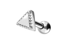 Laden Sie das Bild in den Galerie-Viewer, Dreieck Kugeln Ohrpiercing piercinginspiration®