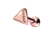Laden Sie das Bild in den Galerie-Viewer, Dreieck Kugeln Ohrpiercing piercinginspiration®