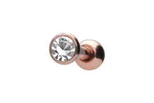 Laden Sie das Bild in den Galerie-Viewer, Basic Kristall Ohrpiercing Ohrstecker piercinginspiration®