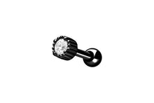 Laden Sie das Bild in den Galerie-Viewer, Kristall Pudding Kugeln Ohrpiercing Barbell piercinginspiration®