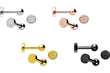 Laden Sie das Bild in den Galerie-Viewer, Golf Ball Platte Ohrpiercing piercinginspiration®