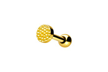 Laden Sie das Bild in den Galerie-Viewer, Golf Ball Platte Ohrpiercing piercinginspiration®